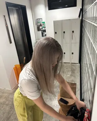 ロング カラー 髪質改善/似合わせ カラー/レイヤーのヘアスタイル