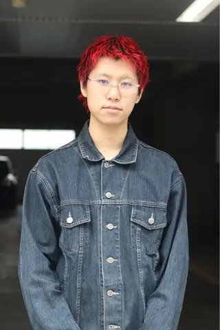 ショート カラー メンズ Joh/メンズカット /レイヤー/ブリーチのヘアスタイル