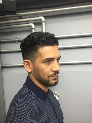 ショート パーマ メンズ ボリューム所属・清田 仁のヘアスタイル