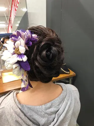 ヘアアレンジ vi viのヘアスタイル