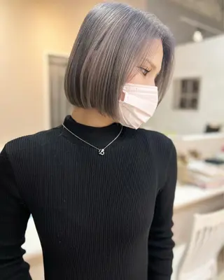 ショート カラー テトネ タカシのヘアスタイル