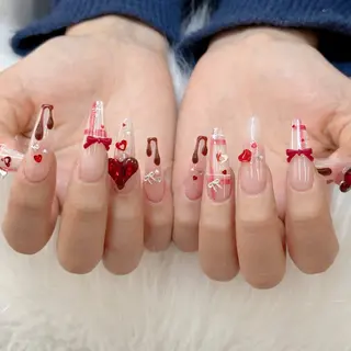 ネイル ANH ゴテゴテネイルのネイルデザイン