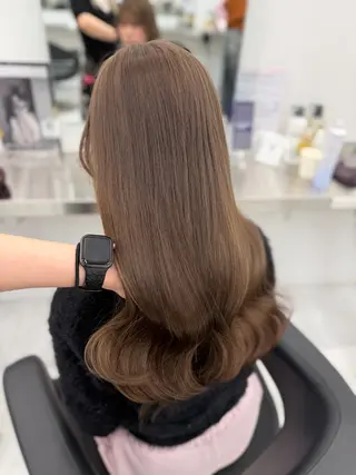 カラー 透ける透明感カラー 🎀anju/渋谷のヘアスタイル
