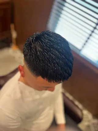 ショート パーマ メンズ 💈河村 美波💈のヘアスタイル