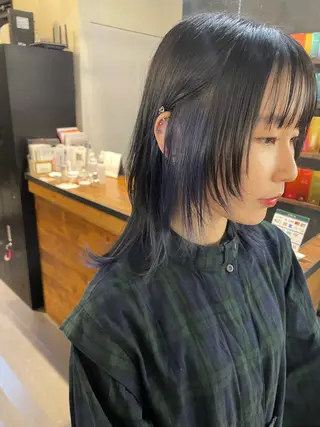 ミディアム やまぎし ひろきのヘアスタイル
