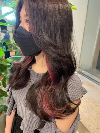 カラー 韓国風/亀之園 涼のヘアスタイル