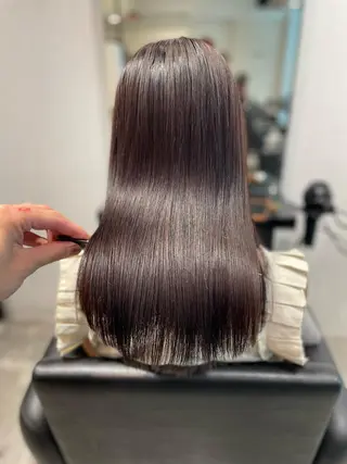 セミロング 美髪矯正 Rioのヘアスタイル