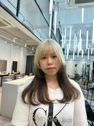 カラー ハイトーン特化 pepe🎀のヘアスタイル