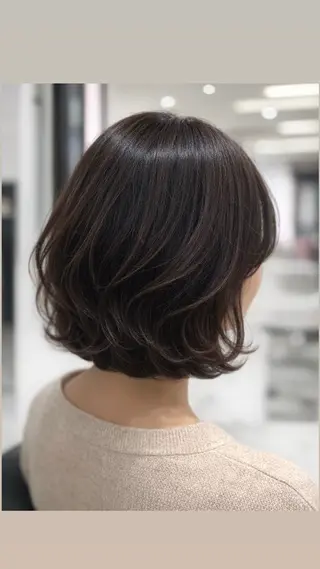 パーマ ボブ・ショートパーマ 🌻Yurinaのヘアスタイル