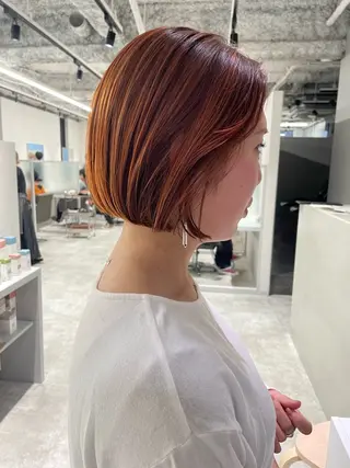 ミディアム 裕千/くびれヘア/ 韓国風ヘア/顔まわりのヘアスタイル