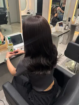 セミロング lapis マリナのヘアスタイル