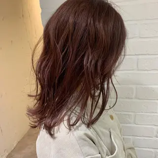 ミディアム カラー 🎈馬場佑馬/ スパイラルパーマ🎈のヘアスタイル