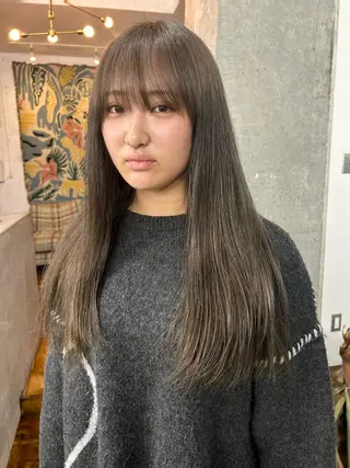 ロング 🫧透明感カラー🫧 ハシモトタケルのヘアスタイル