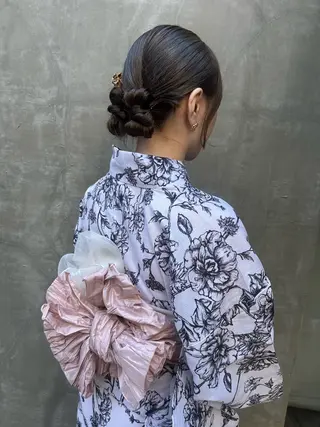 ヘアアレンジ ブリーチ／ヘアセット 🪞🌙minamiのヘアスタイル