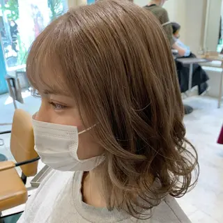 カラー ヤマダ サクラのヘアスタイル