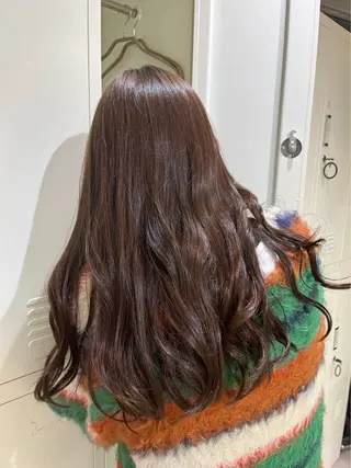 ロング カラー mEg hair creation 新川崎所属・カラー/塚原里沙 川崎のヘアスタイル