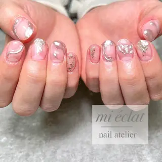 ネイル mi éclat ミ　エクラのネイルデザイン