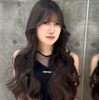 ロング 🎀透明感ブラウ ンshizuka🎀のヘアスタイル