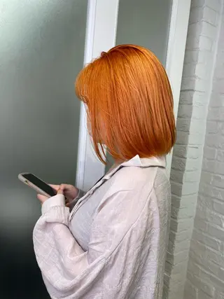 ミディアム 🍀透明感抜群🍀/ ハイトーンカラーのヘアスタイル