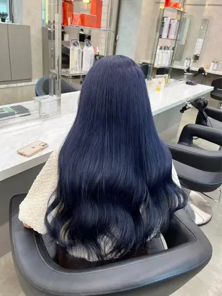 ロング カラー ヘアアレンジ 🫧渋谷🫧 DANCE🫧のヘアスタイル