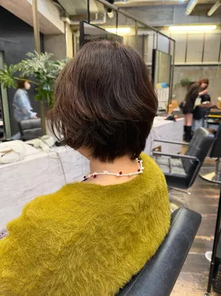 ショート フクシマ ココのヘアスタイル
