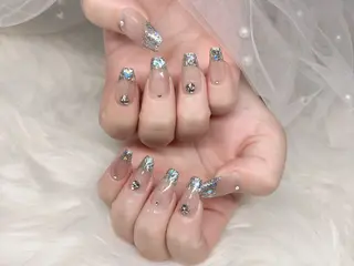 ネイル ETERNA Nail 銀座店【パラジェル/フィルイン/チップ長さだし/マグネット/ニュアンス】所属・ア カリのネイルデザイン