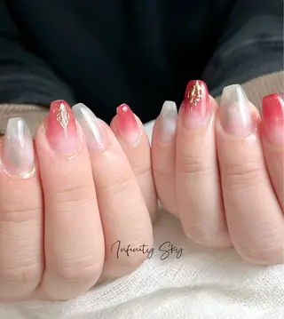 ネイル infinity skyのネイルデザイン