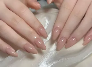 ネイル By moonネイル 🌷ワンホン/韓国風のネイルデザイン