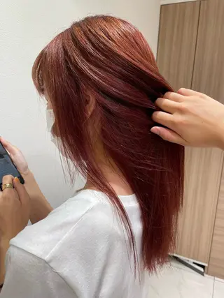 カラー ‪❥ブリーチ💗 MIKUのヘアスタイル