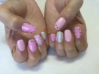 ネイル 💎🐰 saki. m 🐰💎のネイルデザイン