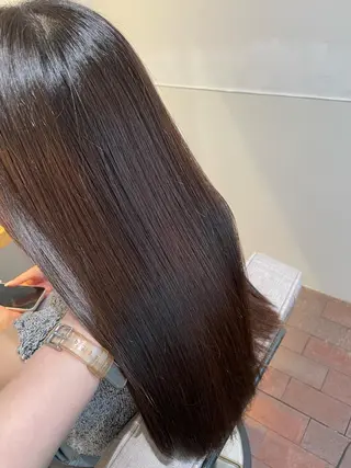 ロング カラー gotoday　shaire　saron所属・miu. ボブ/透け感カラーのヘアスタイル