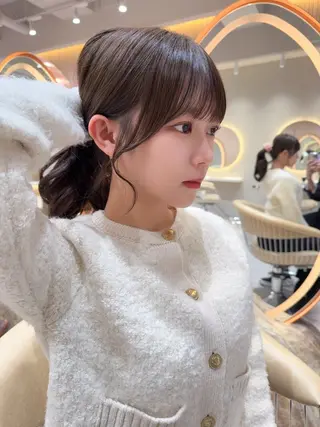 セミロング レイヤー❣️縮毛矯正 川村利幸のヘアスタイル