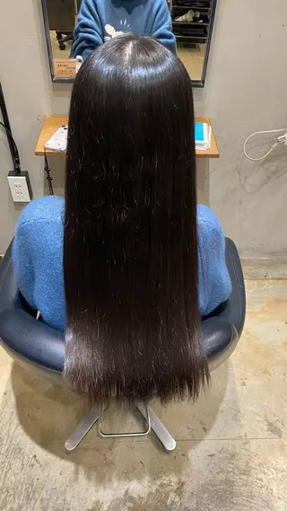 さわ/ 博多/色素薄めカラーのヘアスタイル