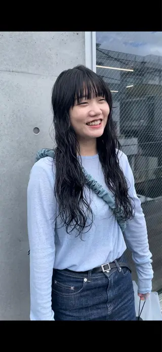 パーマ 佐伯 和佳のヘアスタイル