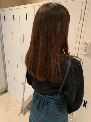 ロング 柔らかいヘア/ 東徳嶺 みくのヘアスタイル