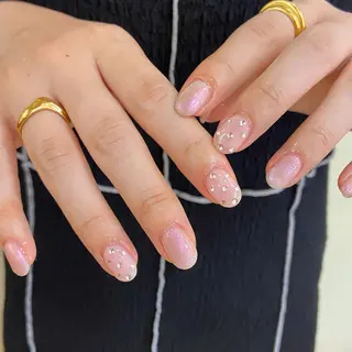 ネイル 𝕄𝕚𝕪𝕦🤍 自由が丘⌇パラジェルのネイルデザイン