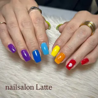 ネイル Nailsalon Latteのネイルデザイン