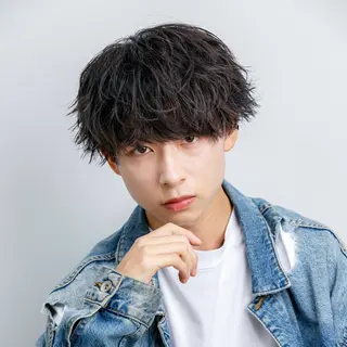 ショート パーマ メンズ 店長⚜️メンズカット パーマ⚜️則次亮哉のヘアスタイル