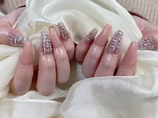 セミロング Nail  R💫 naoのネイルデザイン