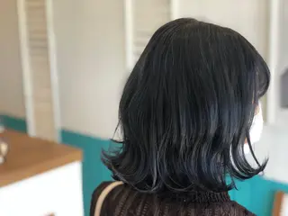 ミディアム カラー Snaly カラー特化ページのヘアスタイル