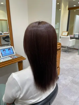 セミロング カラー ✂︎髪質改善・ Yuitoのヘアスタイル