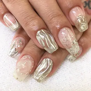 ネイル among アマン所属・lecoa_ kana／amongのネイルデザイン