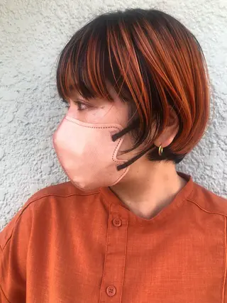 カラー Salo所属・Saloクルミ/ パーマモデル☁️のヘアスタイル