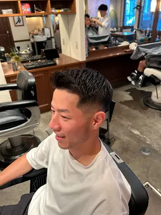 メンズ BARBERSHOP DALIE third所属・滝川 大喜のヘアスタイル