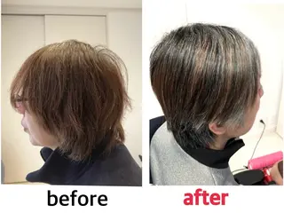 ショート ウルフ・ハイレイヤー 🌟ナカノ・ユウヤのヘアスタイル