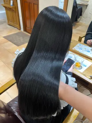 ロング カラー 🥀韓国ヘア🥀 宮津真菜のヘアスタイル