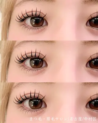 マツエク・マツパ 井上 奈津実のマツエク・マツパデザイン