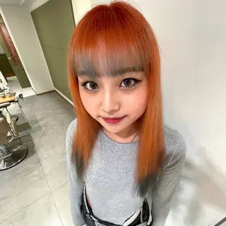 カラー 🎯🦖ʜᴀɴᴀ /ᴇᴍᴍᴇ 🌷🥤のヘアスタイル