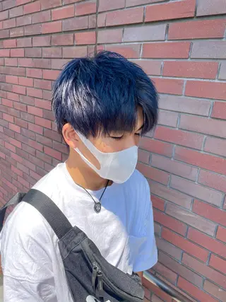 ミディアム カラー メンズ ツイスパ/メンズ特化 🦋𝑺𝑶𝑵𝑬のヘアスタイル