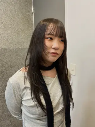 ロング riko／ SYS by fitのヘアスタイル